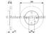 Disc frana BOSCH (cod 1082455)