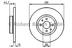 Disc frana BOSCH (cod 1081989)