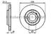 Disc frana BOSCH (cod 1081938)